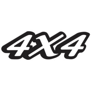 4x4-A Decal Sticker