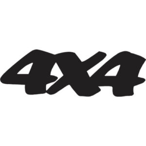 4x4 Decal Sticker - 4x4-D