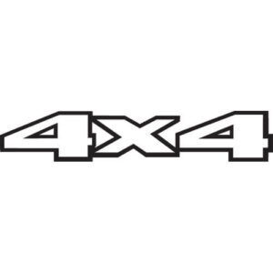 4x4 Decal Sticker - 4x4-I