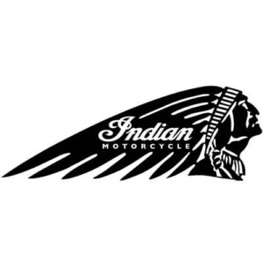 Indian Motorcycle WarBonnet Decal Sticker