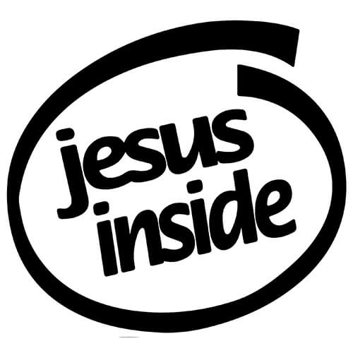 Jesus Inside Decal Sticker
