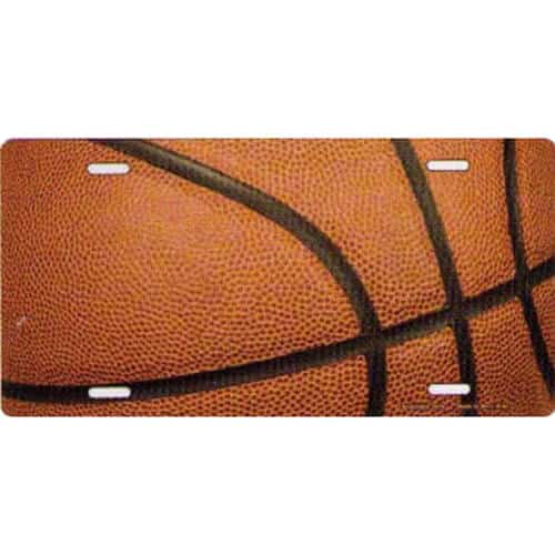 Basketball Novelty License Plate-t2576