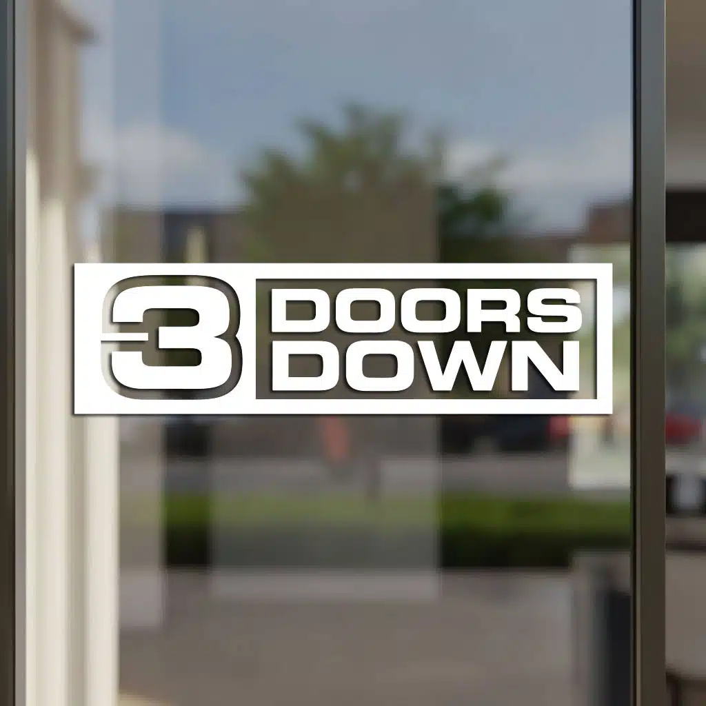 3 Doors Down Band Decal