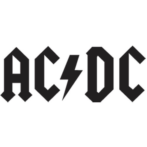 AC/DC Decal Sticker