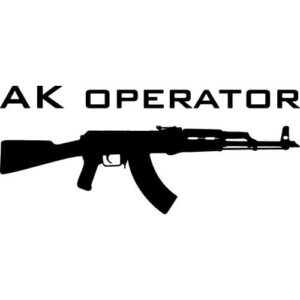 AK Operator Decal Sticker