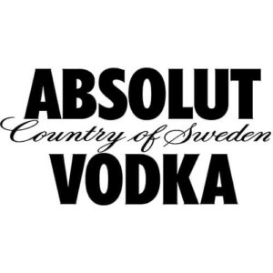 Absolut Vodka Decal Sticker