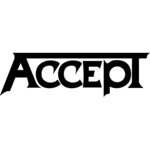 Accept Band Decal Sticker