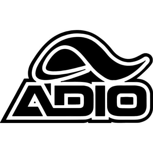 ADIO Shoe Company SKATEBOARD STICKER OVAL LOGO 
