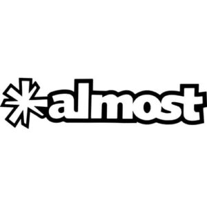 Almost Skate Logo Decal Sticker