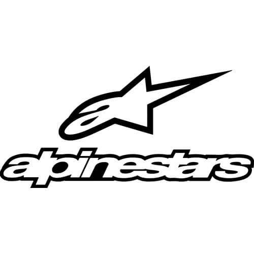 Alpinestars Vinyl Window Decal Sticker 7” Choose Your Color