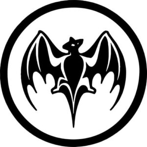 Bacardi Bat Decal Sticker