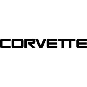 Corvette Decal Sticker