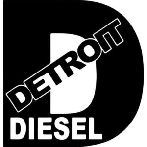 Detroit Diesel Decal Sticker