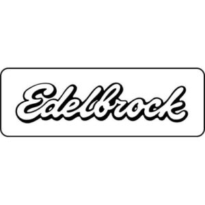 Edelbrock Decal Sticker