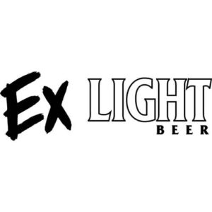 Ex Light Beer Decal Sticker