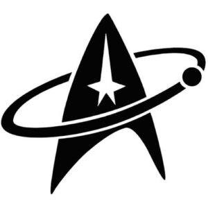 Federation Star Trek Decal Sticker