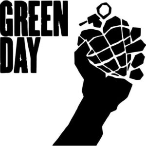 Green Day Band Decal Sticker