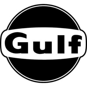 Gulf Logo Decal Sticker