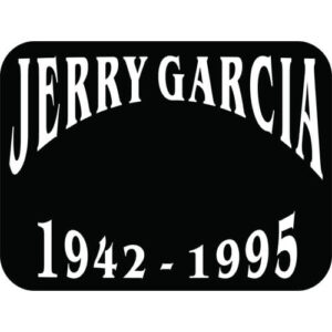 Jerry Garcia Decal Sticker
