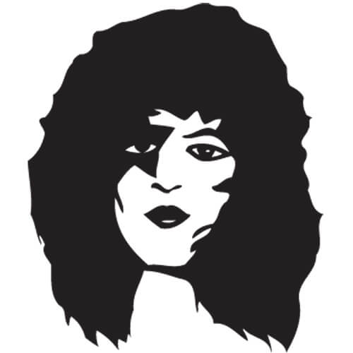 Paul Stanley Decal Sticker - KISS-PAUL-STANLEY - Thriftysigns