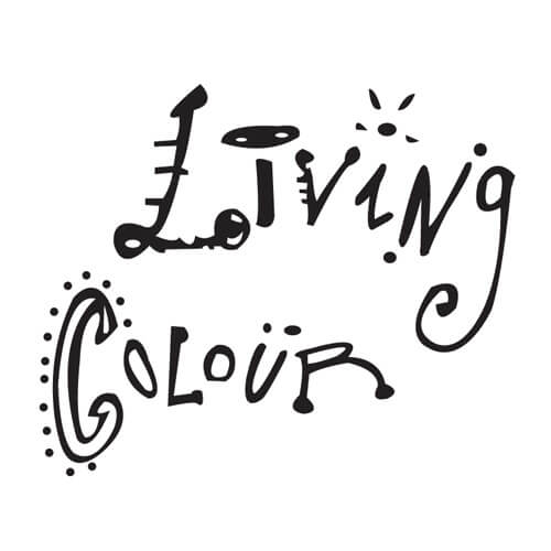Living Colour Band Decal Sticker Living Colour Thriftysigns