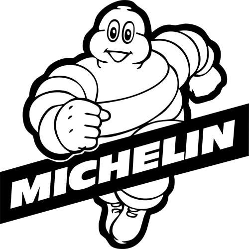 " MICHELINE " Sticker 