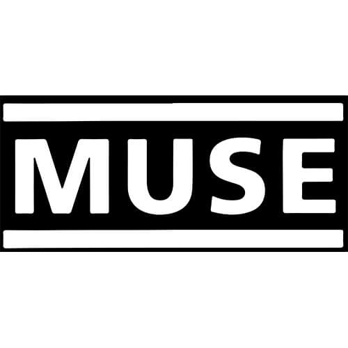 Muse Bande Logo Autocollant Art Mur AS10263