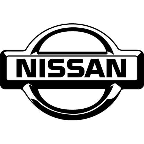 NISSAN sticker vinyle laminé 