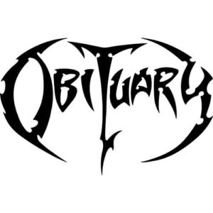 Obituary Band Decal Sticker