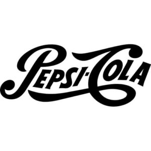 Pepsi-Cola Vintage Logo Decal Sticker