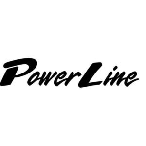 Power Line Logo Decal Sticker