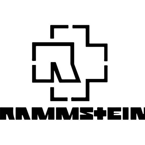 Rammstein Decal / Sticker 02