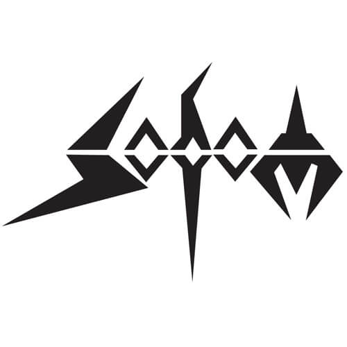 Sodom Band Car Bumper Sticker Decal 3'' or 5'' 