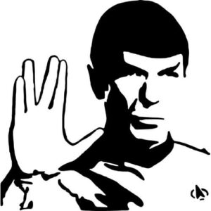 Star Trek Spock Decal Sticker