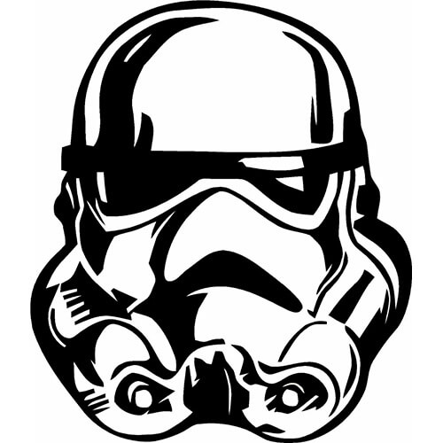 wall art Star Wars Full color sticker Details about   Stormtrooper Full Color Decal cn 061 