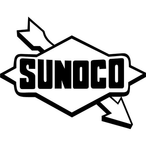 Sunoco Decal Sticker