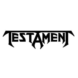 Testament Decal Sticker