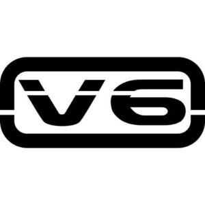 V6 Decal Sticker