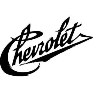 Vintage Chevrolet Decal Sticker