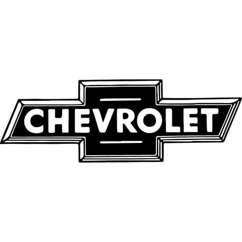 Vintage Chevy Bowtie Decal Sticker