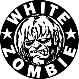White Zombie Band Decal Sticker