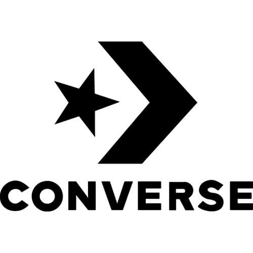 converse logo sticker