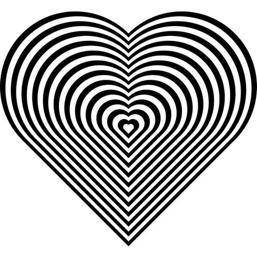 Heart Hypnotize Decal Sticker