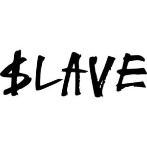 Slave Skateboard Decal Sticker