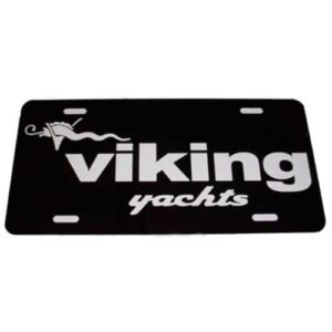 viking yachts license plate