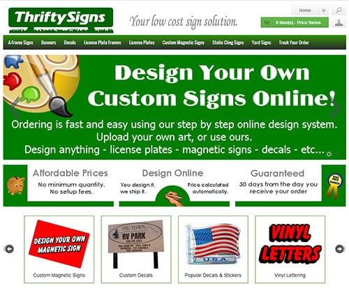 Thriftysigns 2014