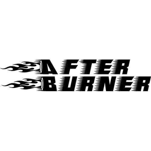 After Burner-A Decal Sticker