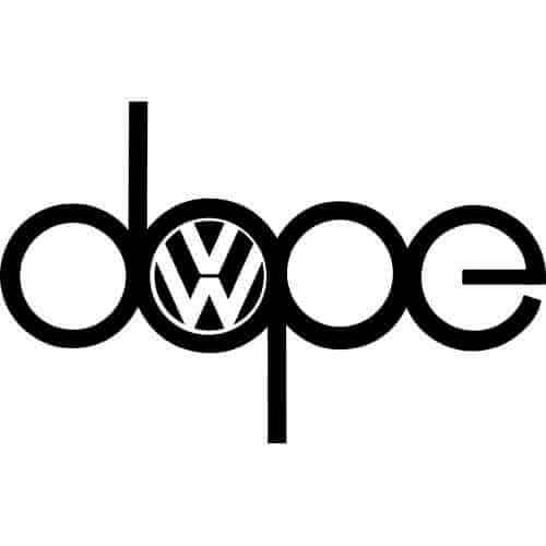 Dope VW Decal Sticker - DOPE-VW-DECAL - Thriftysigns