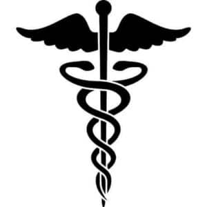 Medical Symbol Decal Sticker