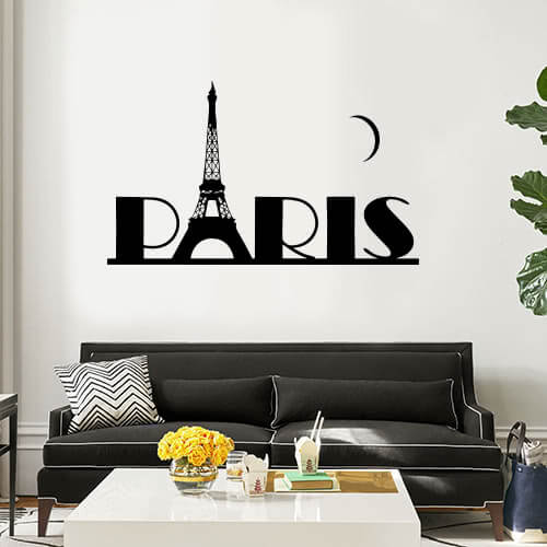 Paris Wall Art Decal